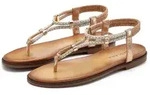LASCANA Zehentrenner "Sandale, Sommerschuh, offener Schuh," mit eleganten