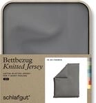 Schlafgut Bettbezug "Premium Bettbezug Knitted Jersey (1 St)" Ton-in-Ton