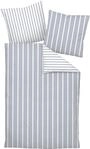 Wendebettw&auml;sche JANINE "modernclassic 39028-28", grau (platin), B/L: 200cm x...