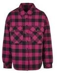 URBAN CLASSICS Allwetterjacke "Urban Classics Damen Ladies Flanell Padded Overshirt"
