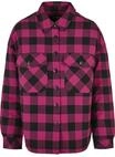Allwetterjacke URBAN CLASSICS "Urban Classics Damen Ladies Flanell Padded Overshirt",