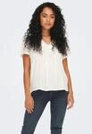 JDY Kurzarmbluse "JDYLIMA LIFE S/S TOP WVN NOOS" Viskose, loose fit