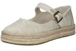Riemchenballerina TOMS "TOMS Ballerinas Textil", Damen, Gr. 42, beige (natural),