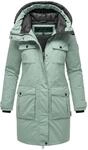 Winterjacke NAVAHOO "Eissturm 14", Damen, Gr. S (36), blau (raucht&uuml;rkis), Material: