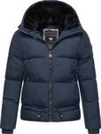 Steppjacke RAGWEAR "Briony", Damen, Gr. XS (34), blau (navy), Obermaterial: 100%
