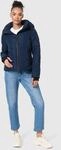 Winterjacke MARIKOO "Samuiaa XVI", Damen, Gr. XS, blau (navy), Obermaterial: 100%