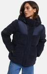 Marikoo Winterjacke "Kaguraa" warme Teddyfell Sherpa Jacke