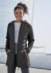 Vivance Steppjacke mit Kapuze mit Strickfleece-&Auml;rmeln