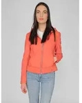 Lederjacke MAZE "Donie", Damen, Gr. XS, pink (candy), Obermaterial: 100%...