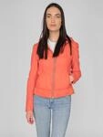 Lederjacke MAZE "Donie", Damen, Gr. XS, pink (candy), Obermaterial: 100% Lammleder.