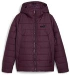 PUMA Winterjacke "ESS HOODED PADDED JACKET" mit Kapuze mit rainCELL-Technologie, mit