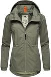 Ragwear Outdoorjacke "Danka" mit Kapuze Wasserdichte &Uuml;bergangsjacke mit gro&szlig;er