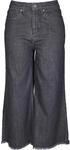 URBAN CLASSICS Stoffhose "Urban Classics Damen Ladies Denim Culotte"
