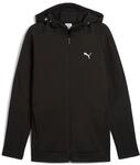 PUMA Kapuzensweatshirt "EVOSTRIPE FULL-ZIP HOODIE DK", mit Kapuze, sportlicher...