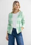 Strickjacke CECIL, Damen, Gr. L (42), gr&uuml;n (celery gr&uuml;n melange), Stoff, 50%