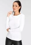 Carmenpullover MELROSE, Damen, Gr. 40, wei&szlig;, Feinstrick, Obermaterial: 70% Viskose,