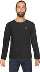 Sweatshirt LE TEMPS DES CERISES, Herren, Gr. S, schwarz, 50% Polyacryl, 25% Polyamid,