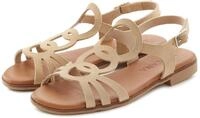 LASCANA Sandale "Sommerschuh" aus hochwertigem Leder, Sandalette, Sommerschuh
