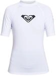 Rash Guard ROXY "Whole Hearted", Damen, Gr. L, wei&szlig;, Obermaterial: 84% Polyester,