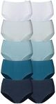 petite fleur Taillenslip 10er-Pack, aus elastischer Baumwolle