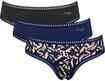 Hipster SLOGGI "GO Crush", Damen, Gr. S, blau (blau, schwarz combination), Single