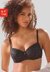 Schalen-BH VIVANCE, Damen, Gr. 90, Cup E, schwarz, Microtouch, Obermaterial: 63%