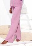 Strickhose ELBSAND, Damen, Gr. 44/46, N-Gr, rosa, Obermaterial: 50% Viskose, 28%