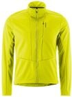 Fahrradjacke GONSO "ADVENTURE JACKET SOFTSHELL M", Herren, Gr. XXL, gelb, 100%
