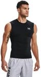 Trainingstop UNDER ARMOUR "UA HG ARMOUR COMP SL", Herren, Gr. 3XL, schwarz (schwarz