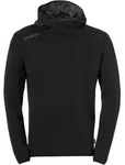 Kapuzenpullover UHLSPORT "Kapuzenpullover ESSENTIAL Kids", Jungen, Gr. 116, schwarz,