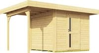 weka Gartenhaus "Designhaus 172 A" mit Anbaudach