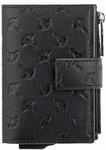 JOOP Kartenetui "leggero stampa c-four e-cage sv8" Hochformat, aus Rindsleder,...