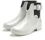 Gummistiefelette VIVANCE, Damen, Gr. 41, grau, Obermaterial: 100% PVC. Decksohle: