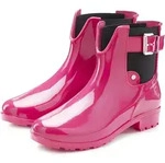 Gummistiefelette VIVANCE, Damen, Gr. 42, pink, Obermaterial: 100% PVC. Decksohle: