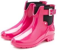 Gummistiefelette VIVANCE, Damen, Gr. 42, pink, Obermaterial: 100% PVC. Decksohle: