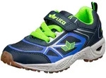 Hallenschuh LICO "Sportschuh Salford VS", M&auml;dchen, Gr. 38, blau, Synthetik, Schuhe