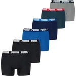 Boxershorts PUMA "PUMA MEN EVERYDAY BOXER", Herren, Gr. S, blau (blau, schwarz),