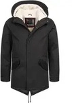 Winterjacke ALESSANDRO SALVARINI "ASMauro", Herren, Gr. S (48), schwarz,