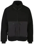 Winterjacke URBAN CLASSICS "Urban Classics Herren Short Raglan Sherpa Jacket",