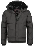 Winterjacke ALESSANDRO SALVARINI "ASFabiano", Herren, Gr. XXL (56), grau