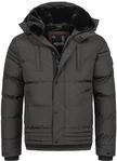 Winterjacke ALESSANDRO SALVARINI "ASFabiano", Herren, Gr. XXL (56), grau