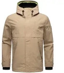 Regenjacke STONE HARBOUR "Zanjaar", Herren, Gr. S (48), beige, Obermaterial: 100%