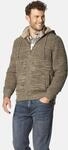 Kapuzenstrickjacke BABISTA "Strickjacke RIVANETTO", Herren, Gr. M, beige (hellbraun