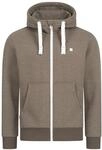 DEPROC Active Kapuzensweatshirt "FinnCMYK II MEN", weiche Fleecejacke mit