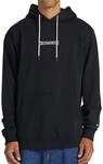 Kapuzensweatshirt DC SHOES "Baseline", Herren, Gr. L, schwarz, [Hauptstoff] 50%