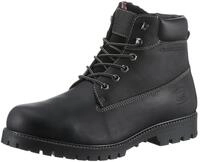 Dockers by Gerli Winterboots Workerboots, Schn&uuml;rstiefel mit Blockabsatz