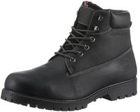 Winterboots DOCKERS BY GERLI, Herren, Gr. 41, schwarz, Leder, Schuhe Winterboots,