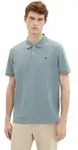 TOM TAILOR Poloshirt mit Knopfleiste und Logo