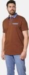 Poloshirt CHARLES COLBY "Poloshirt EARL WILLMER", Herren, Gr. L, braun