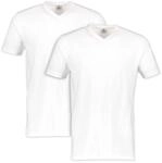 LERROS V-Shirt Spar-Set, 2 Stk. unifarben, 2-er Pack V-Shirt